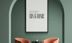 Plexiglas schilderij Gin And Tonic