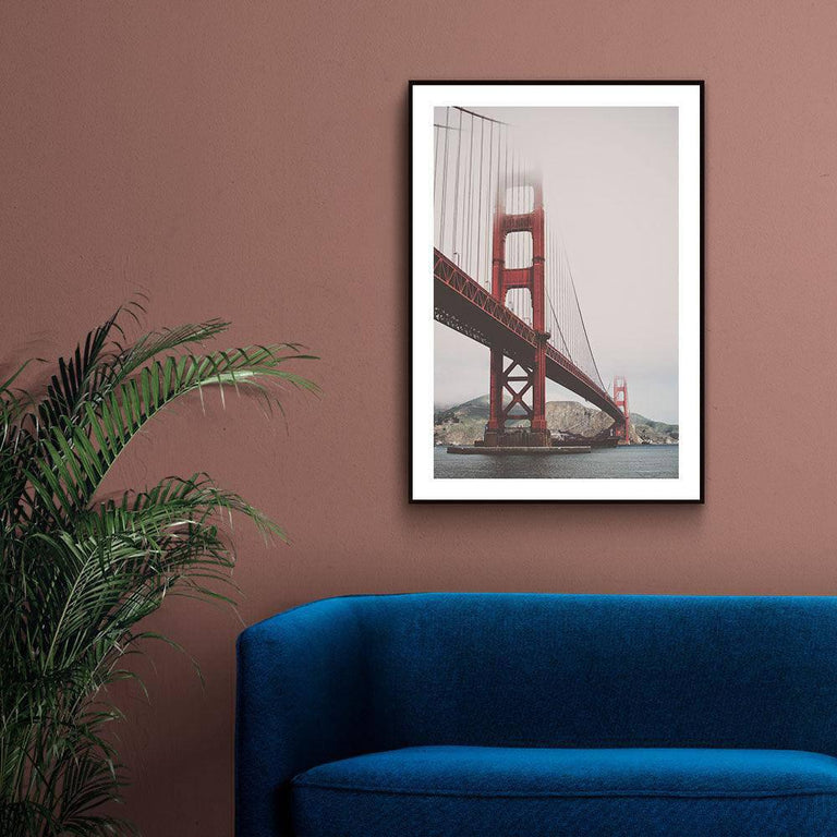 Plexiglas schilderij Golden Gate Bridge III