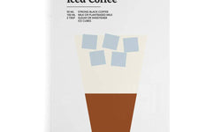 Plexiglas schilderij Iced Coffee