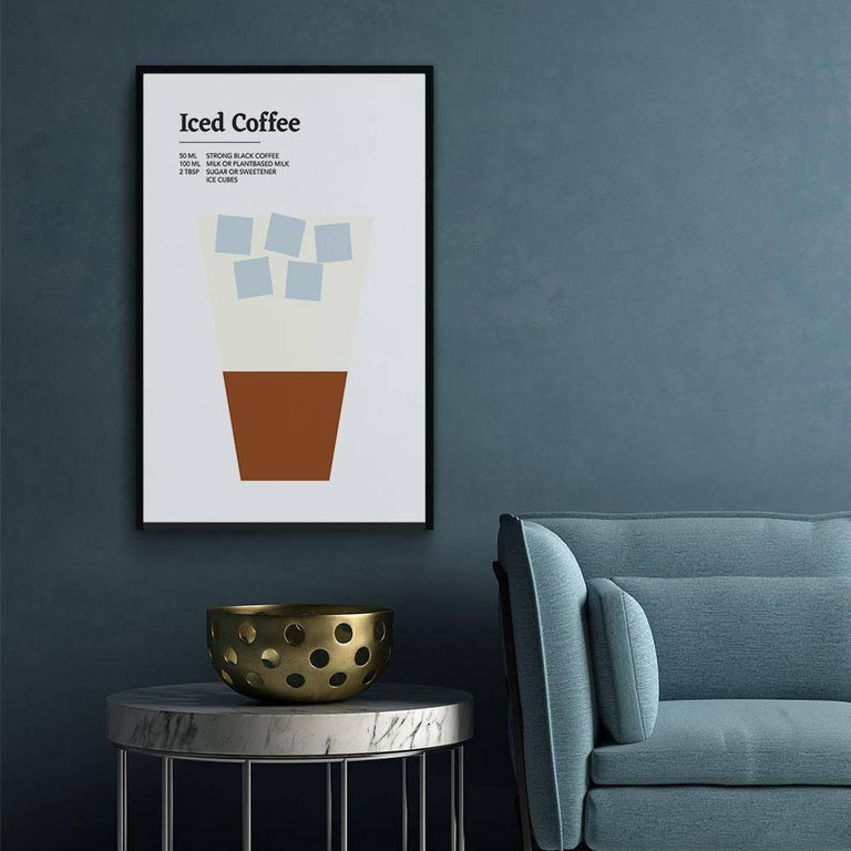 Plexiglas schilderij Iced Coffee