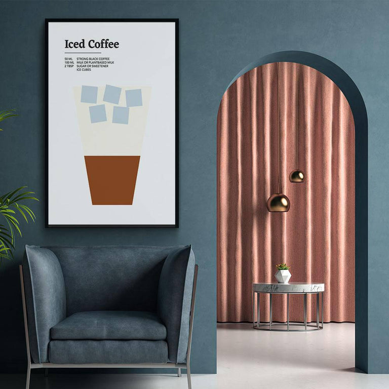 Plexiglas schilderij Iced Coffee