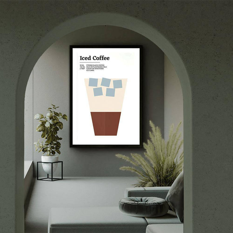 Plexiglas schilderij Iced Coffee