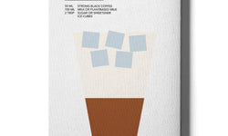 Plexiglas schilderij Iced Coffee