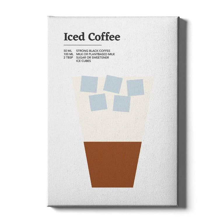 Plexiglas schilderij Iced Coffee