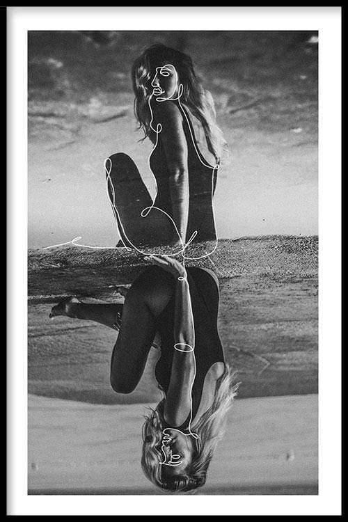 Plexiglas schilderij Reflection