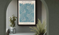 Plexiglas schilderij William Morris Blue Marigold
