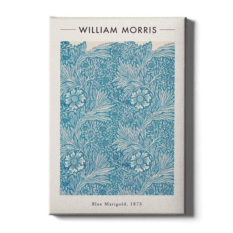 Plexiglas schilderij William Morris Blue Marigold