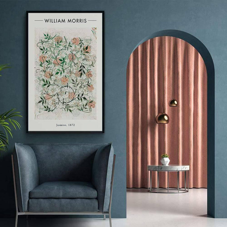 Plexiglas schilderij William Morris Jasmine