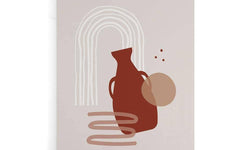 Poster Abstract Pot Shape