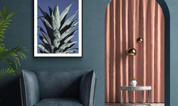 Poster Ananas Bladeren