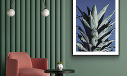 Poster Ananas Bladeren