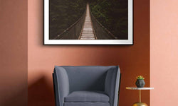 Poster Brug In Het Woud