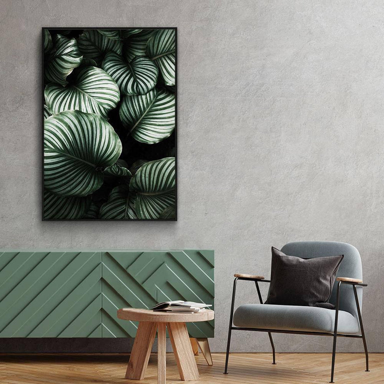 Poster Tropische Bladeren
