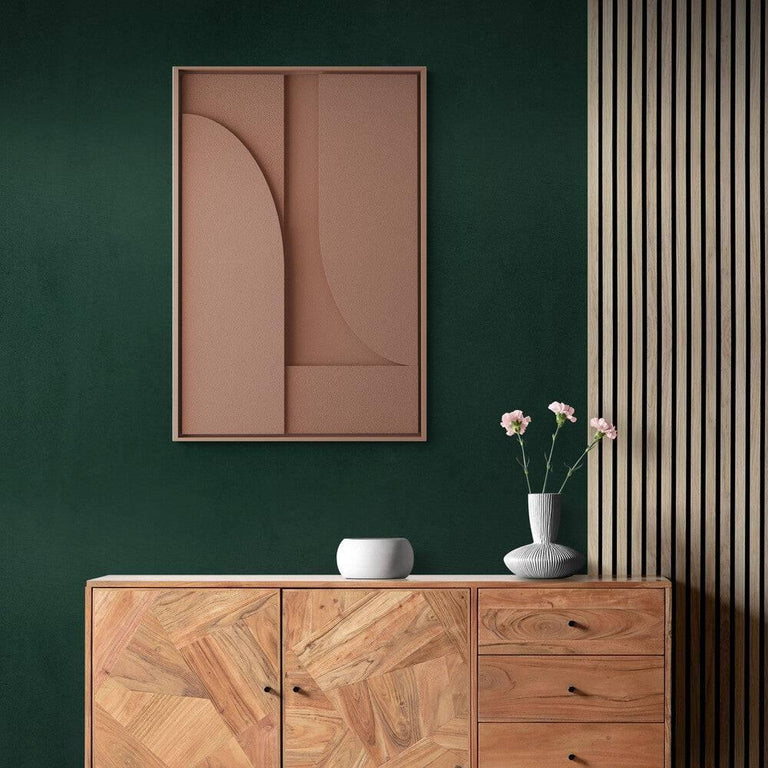 Wanddecoratie reliëf kunst IV