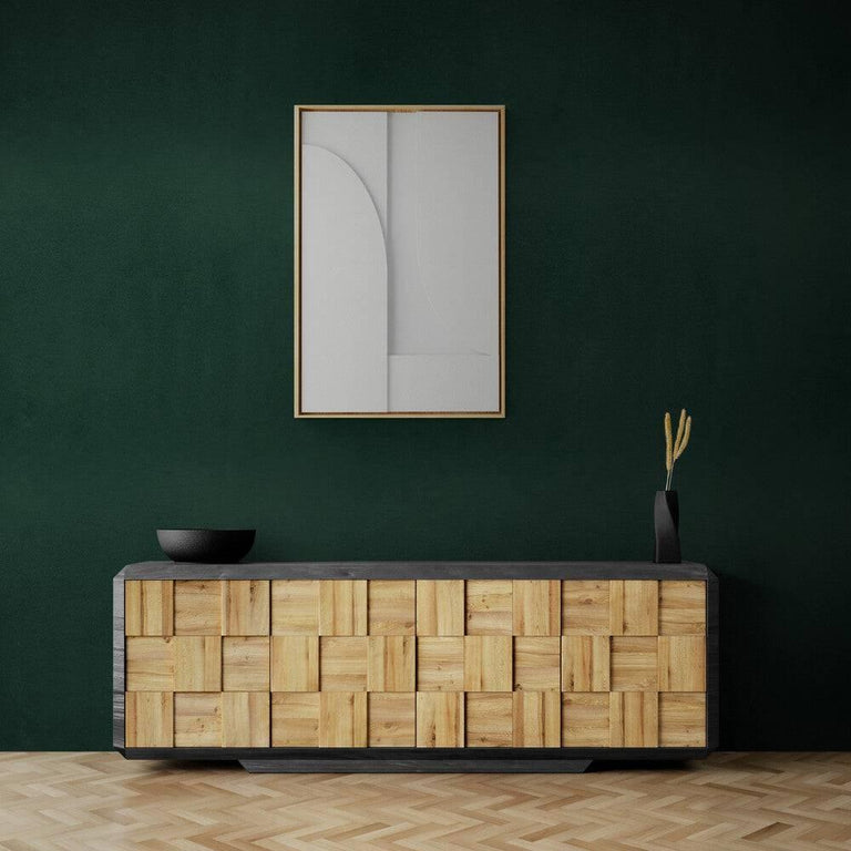 Wanddecoratie reliëf kunst IV