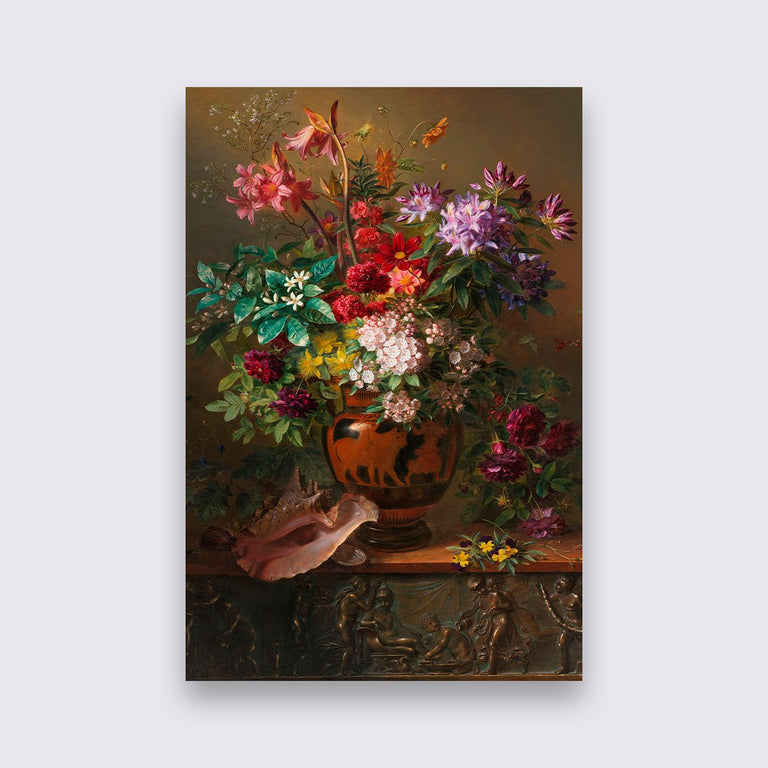 Wanddecoratie Allegorie op de Lente