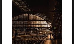 Wanddecoratie Amsterdam Centraal Station passe partout