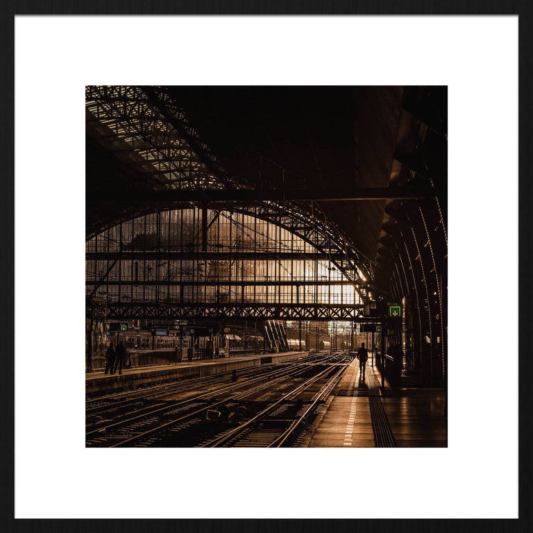 Wanddecoratie Amsterdam Centraal Station passe partout
