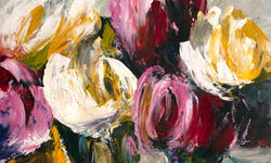 Wanddecoratie Art Craft Flower