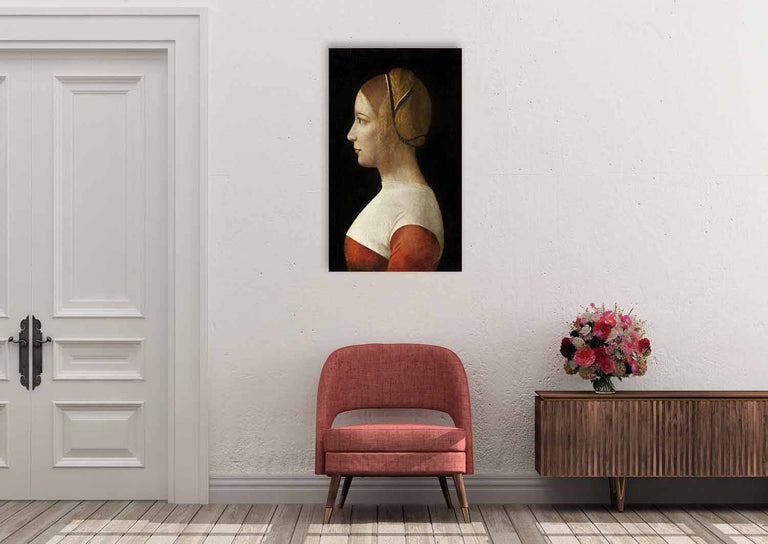 Wanddecoratie Art Portret