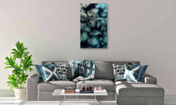 Wanddecoratie Blue Jellyfish