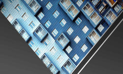 Wanddecoratie City Lines