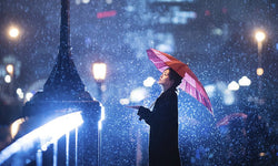 Wanddecoratie City Umbrella