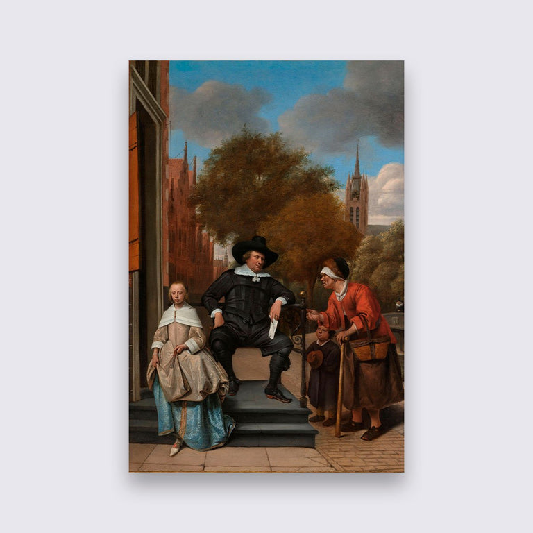 Wanddecoratie De burgermeester van Delft