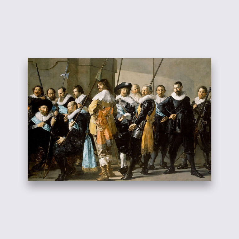 Wanddecoratie De magere compagnie