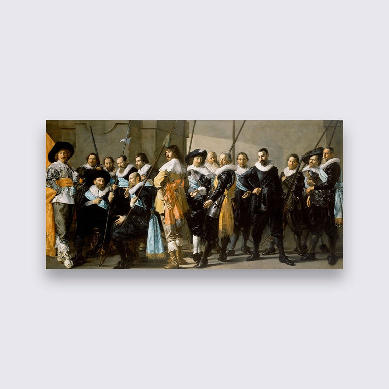 Wanddecoratie De magere compagnie