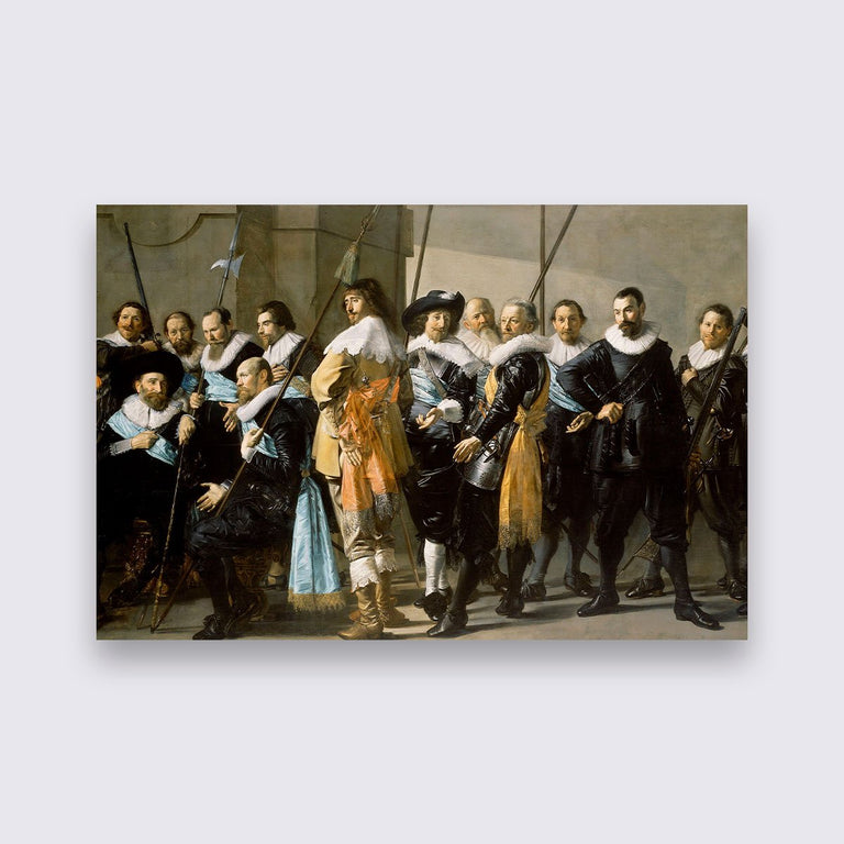 Wanddecoratie De magere compagnie
