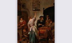 Wanddecoratie De papegaaienkooi