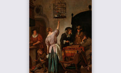 Wanddecoratie De papegaaienkooi