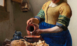 Wanddecoratie Het Melkmeisje
