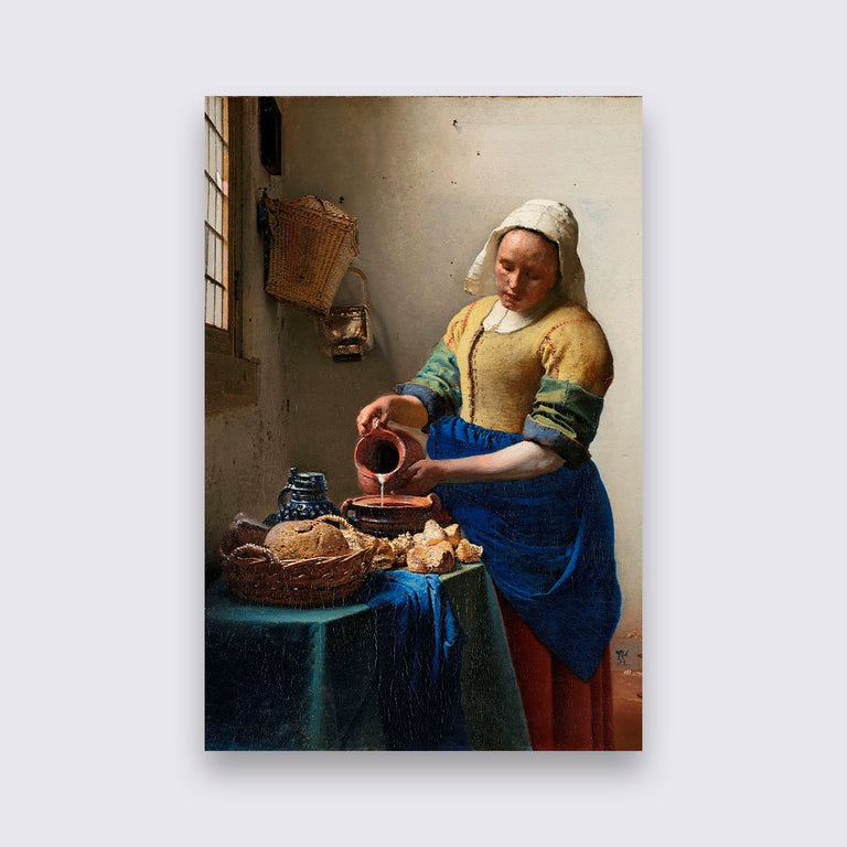 Wanddecoratie Het Melkmeisje