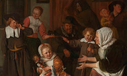 Wanddecoratie Het Sint-Nicolaasfeeest