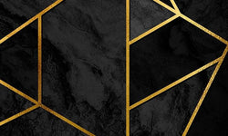 Wanddecoratie Interior Black plexiglas