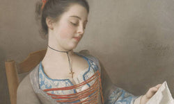 Wanddecoratie Lady Reading
