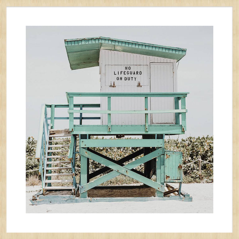 Wanddecoratie Lifeguard House passe partout