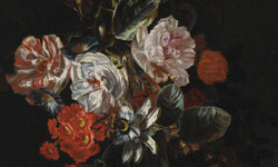 Wanddecoratie Still life with flowers