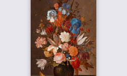 Wanddecoratie Stilleven met bloemen