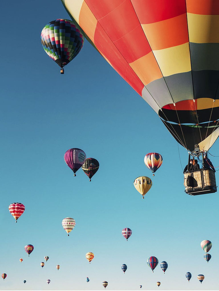 Wanddecoratie Summer Air Balloons