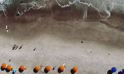 Wanddecoratie Summer Beach