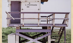 Wanddecoratie Summer Lifeguards Purple