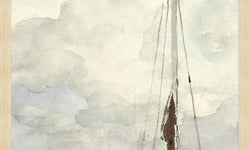 Wanddecoratie Visserspink aan het strand