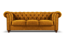 3-zitsbank Phoebe velvet