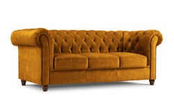 3-zitsbank Phoebe velvet