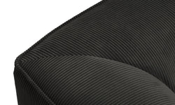 Hoekbank Sao ribstof rechts