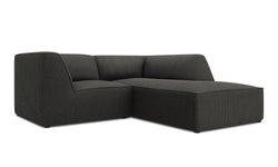 Hoekbank Sao ribstof rechts