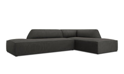 Hoekbank Sao Lounge ribstof rechts